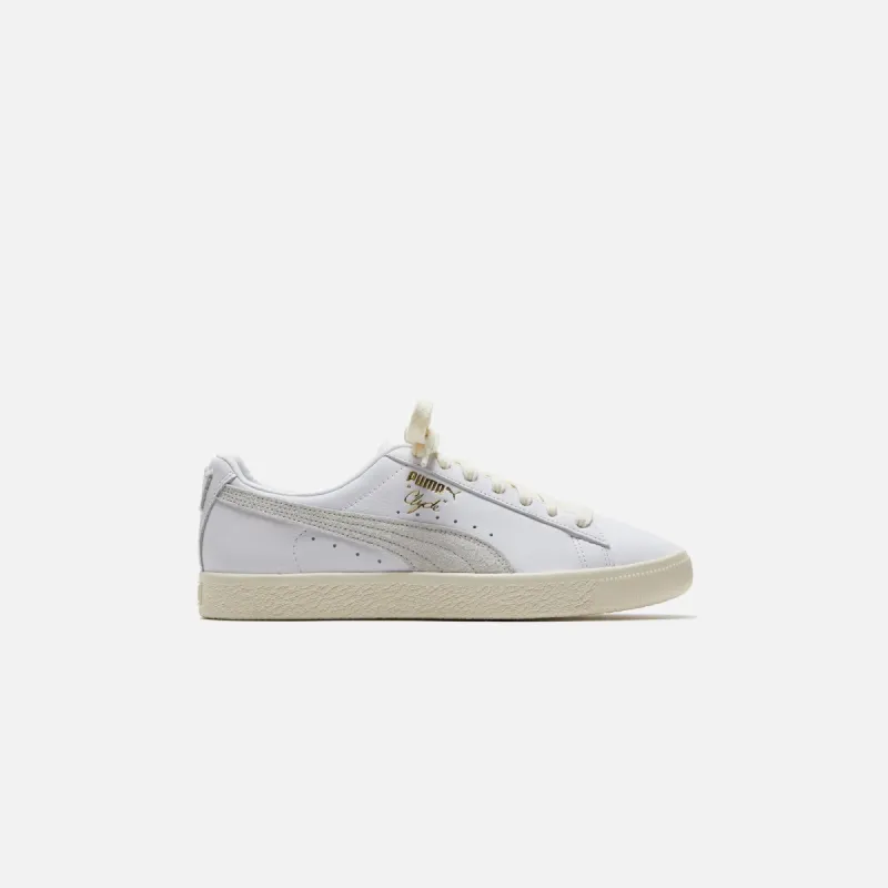 Puma Clyde Base - Puma White / Puma Team Royal / Rickie Orange sold by Kith