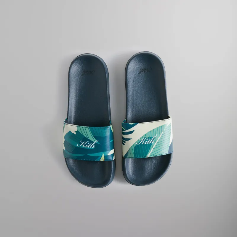 Kith Palm Tree Slides - Sandrift sold by Kith