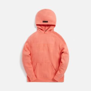 Essentials Hoodie - Coral sold by Kith