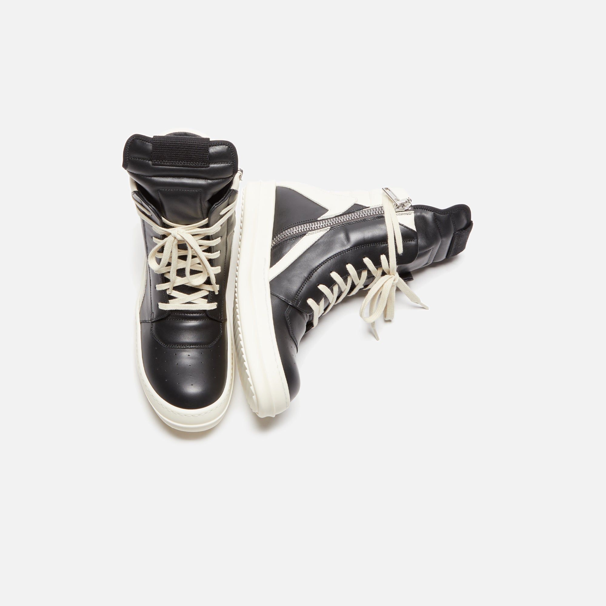Rick Owens WMNS Geobasket - Black / Milk / Milk sold by Kith product image thumbnail 3