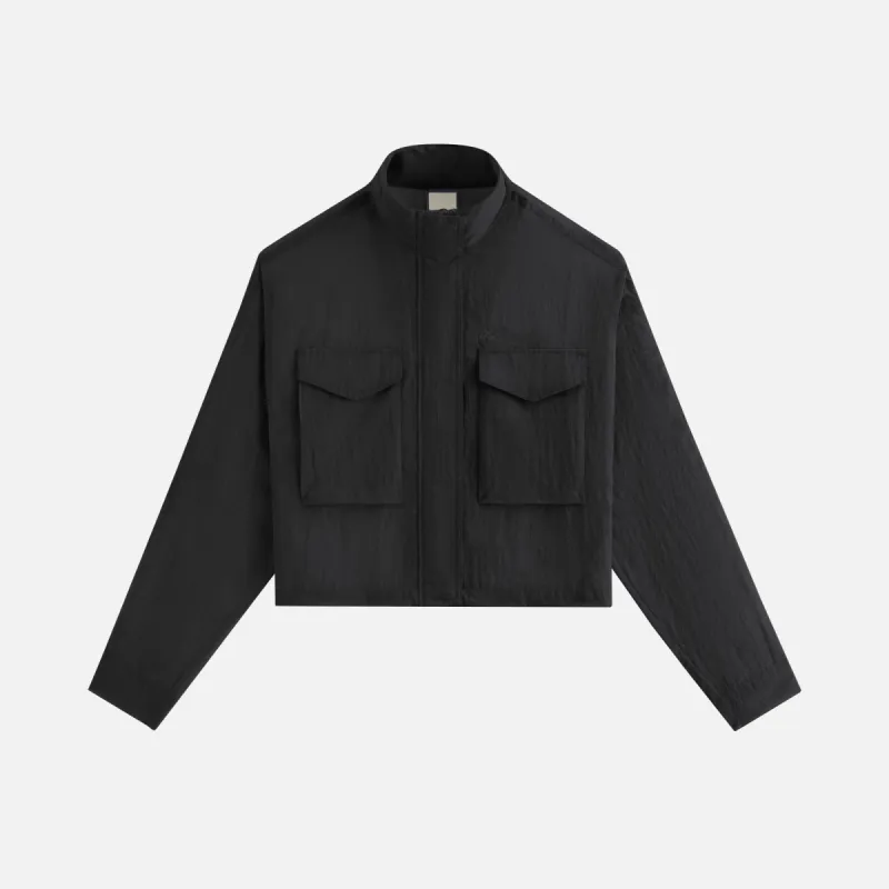 Kith Women Shiloh Cropped Surplus Jacket - Black sold by Kith