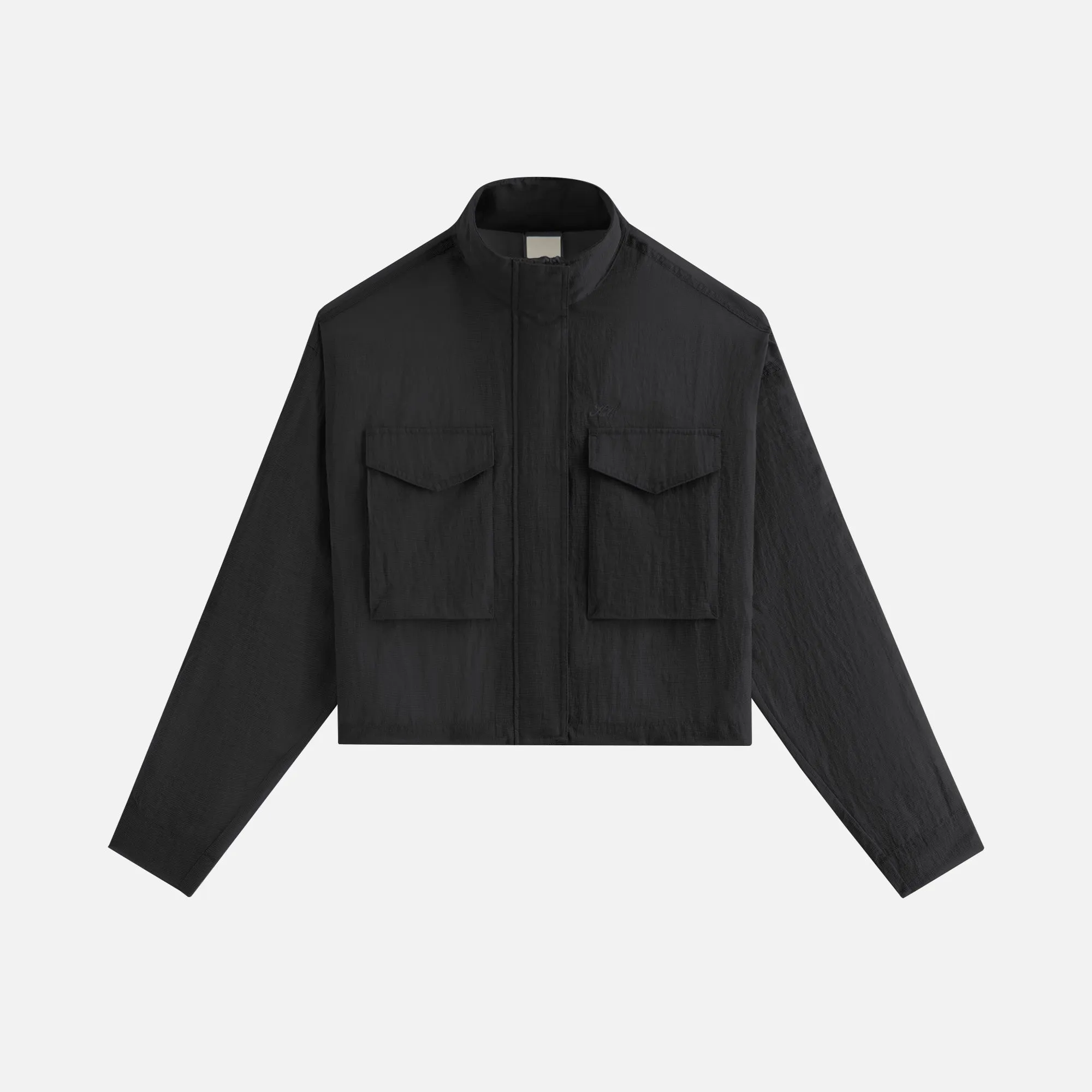 Kith Women Shiloh Cropped Surplus Jacket - Black sold by Kith
