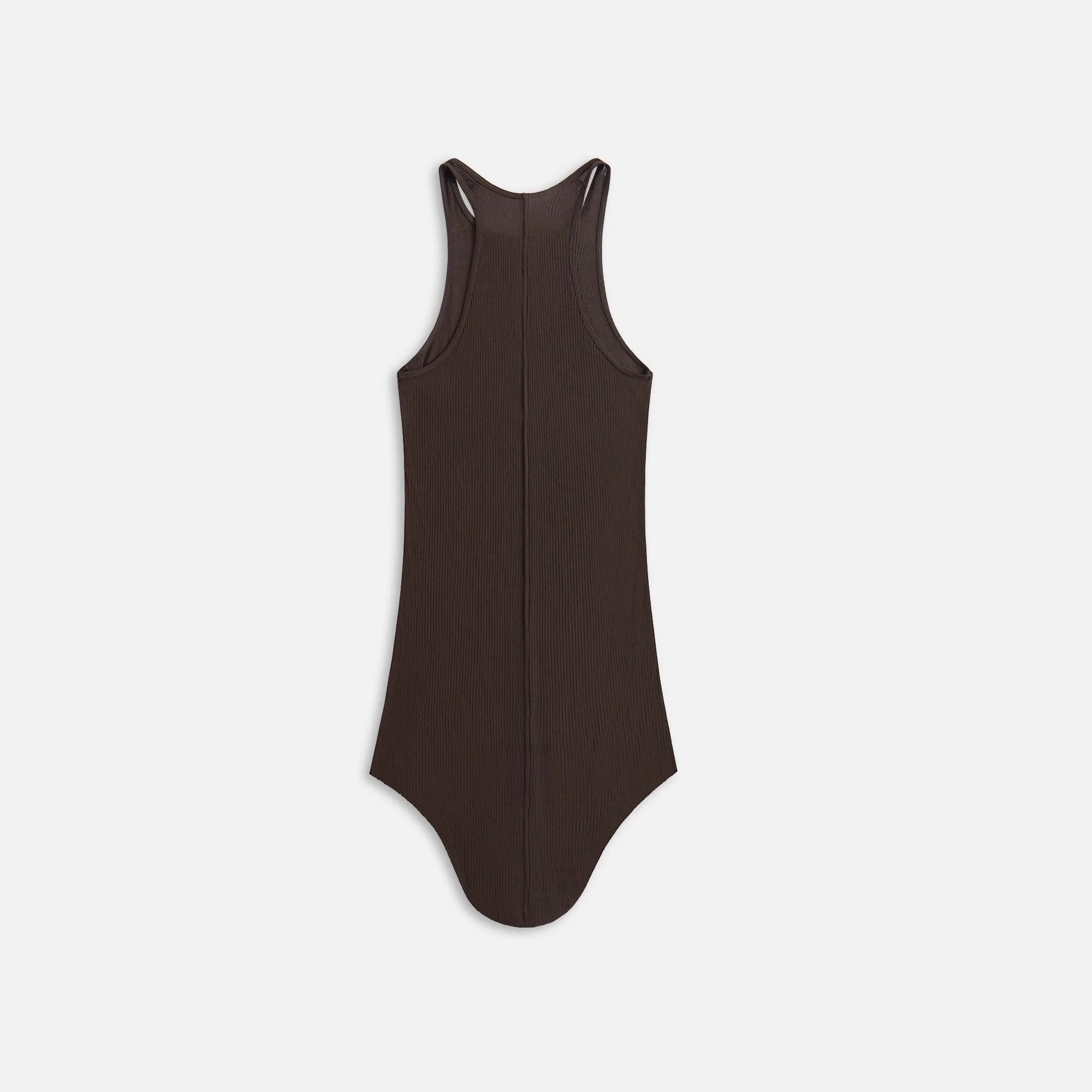 Rick Owens Basic Rib Tank - Dark Dust sold by Kith product image thumbnail 2