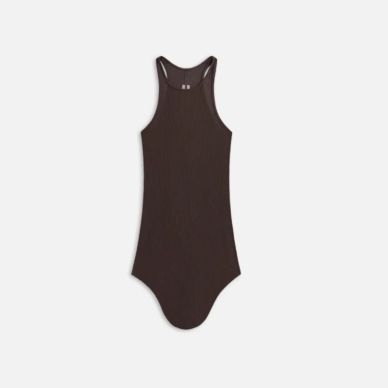 Rick Owens Basic Rib Tank - Dark Dust made by Rick Owens