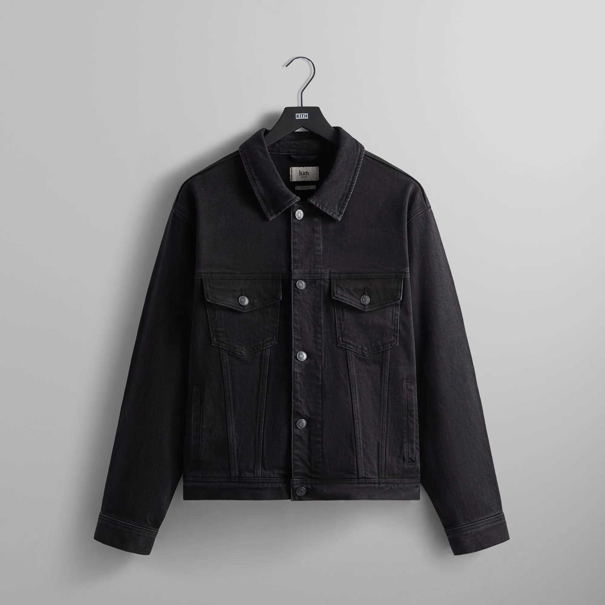 Kith Centre Denim Jacket - Black sold by Kith