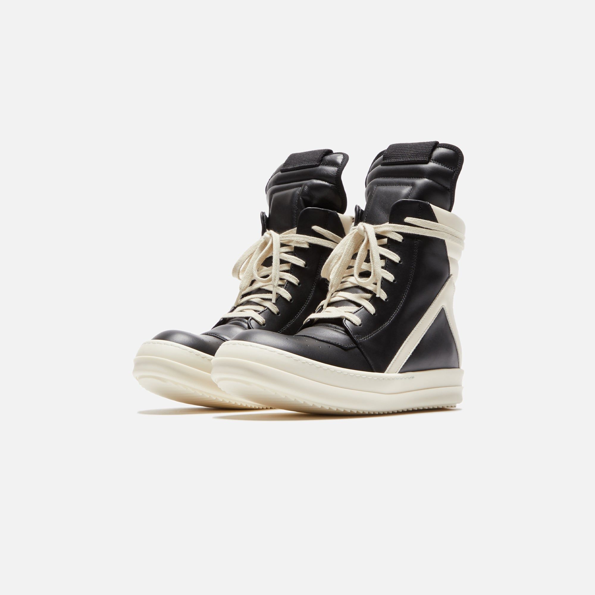 Rick Owens WMNS Geobasket - Black / Milk / Milk sold by Kith product image thumbnail 2