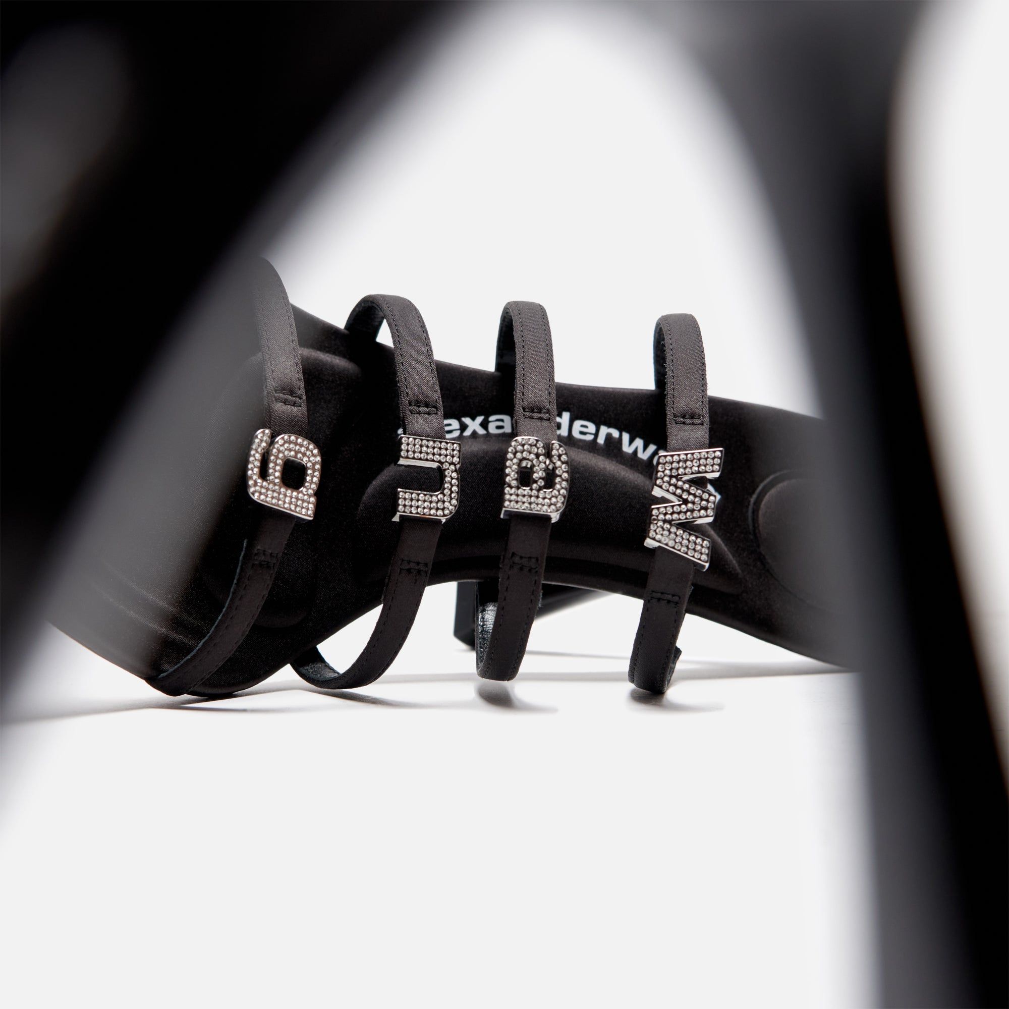 Alexander Wang Nala 105 Logo Sandal - Black sold by Kith product image thumbnail 5