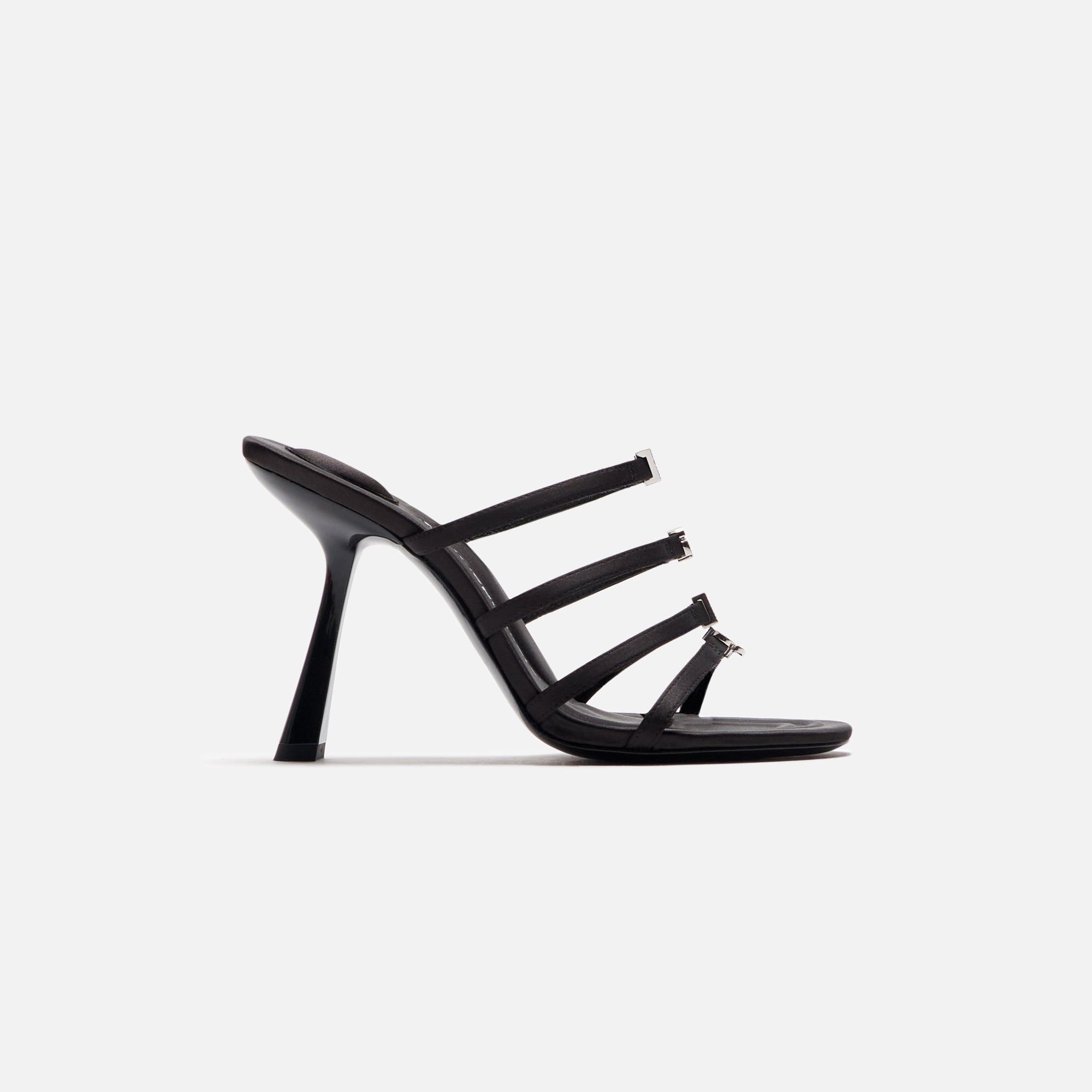 Alexander Wang Nala 105 Logo Sandal - Black sold by Kith