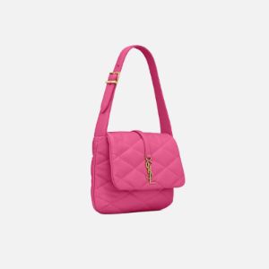 Saint Laurent YSL LE 57 Hobo Shoulder Bag - Bubblegum sold by Kith