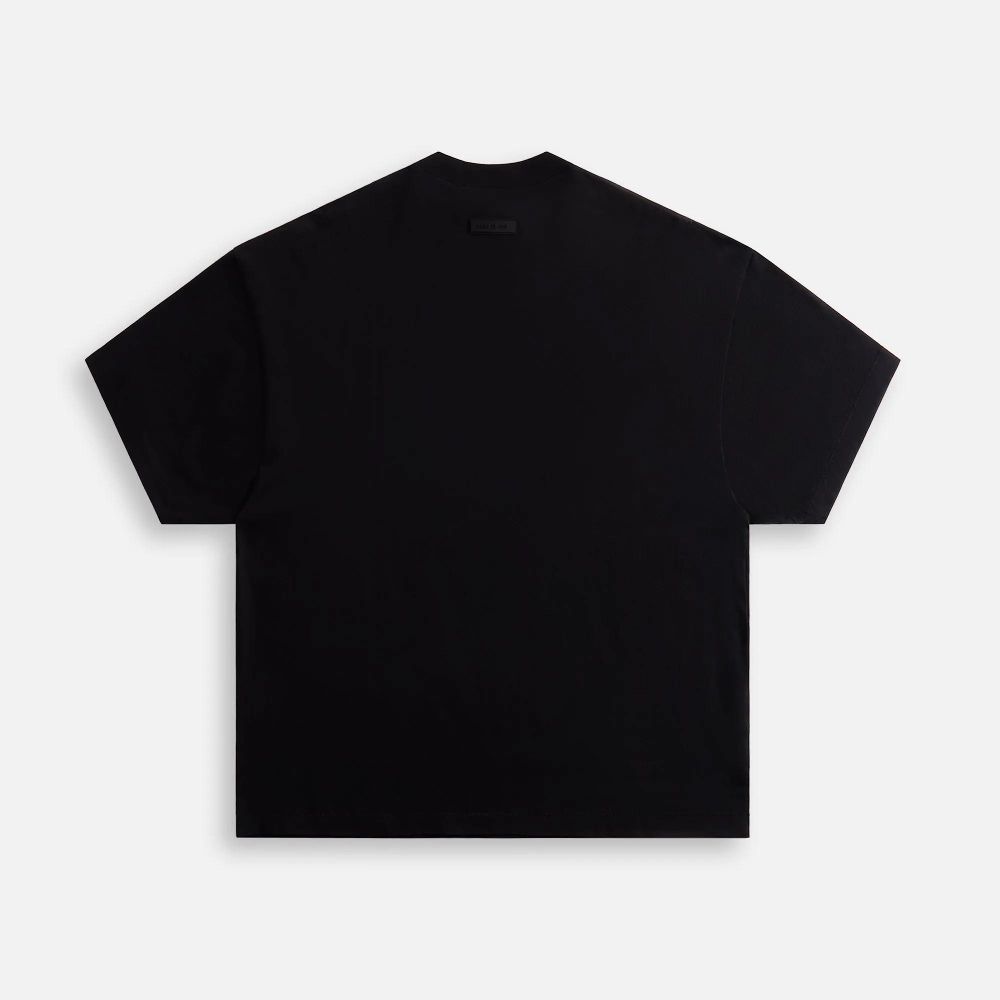 Essentials Crewneck Tee - Jet Black sold by Kith product image thumbnail 2