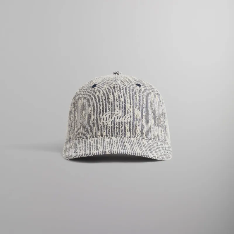Kith Slub Boucle Pinch Crown Snapback - Ink sold by Kith