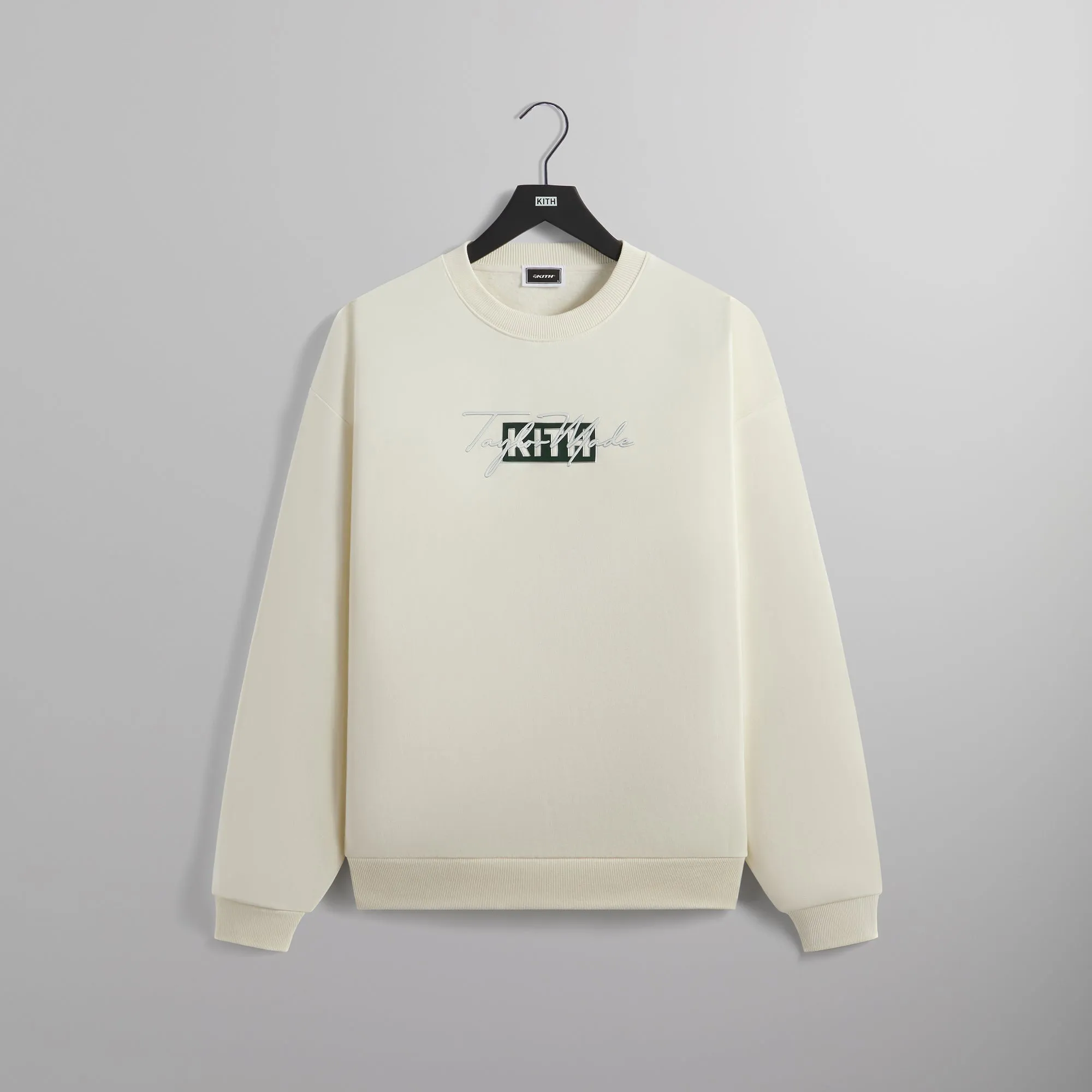 Kith for TaylorMade Script Nelson Crewneck - Silk sold by Kith