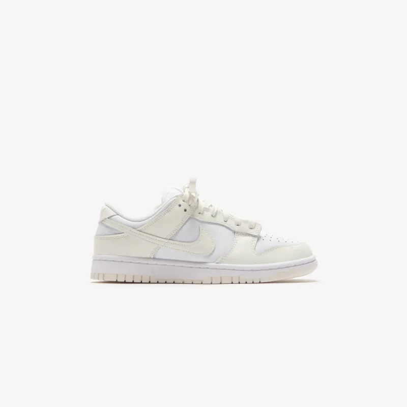 Nike WMNS Dunk Low - White / Sail sold by Kith