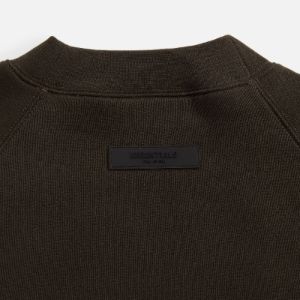 Essentials Fleece Crewneck Sweatshirt - Off-Black sold by Kith