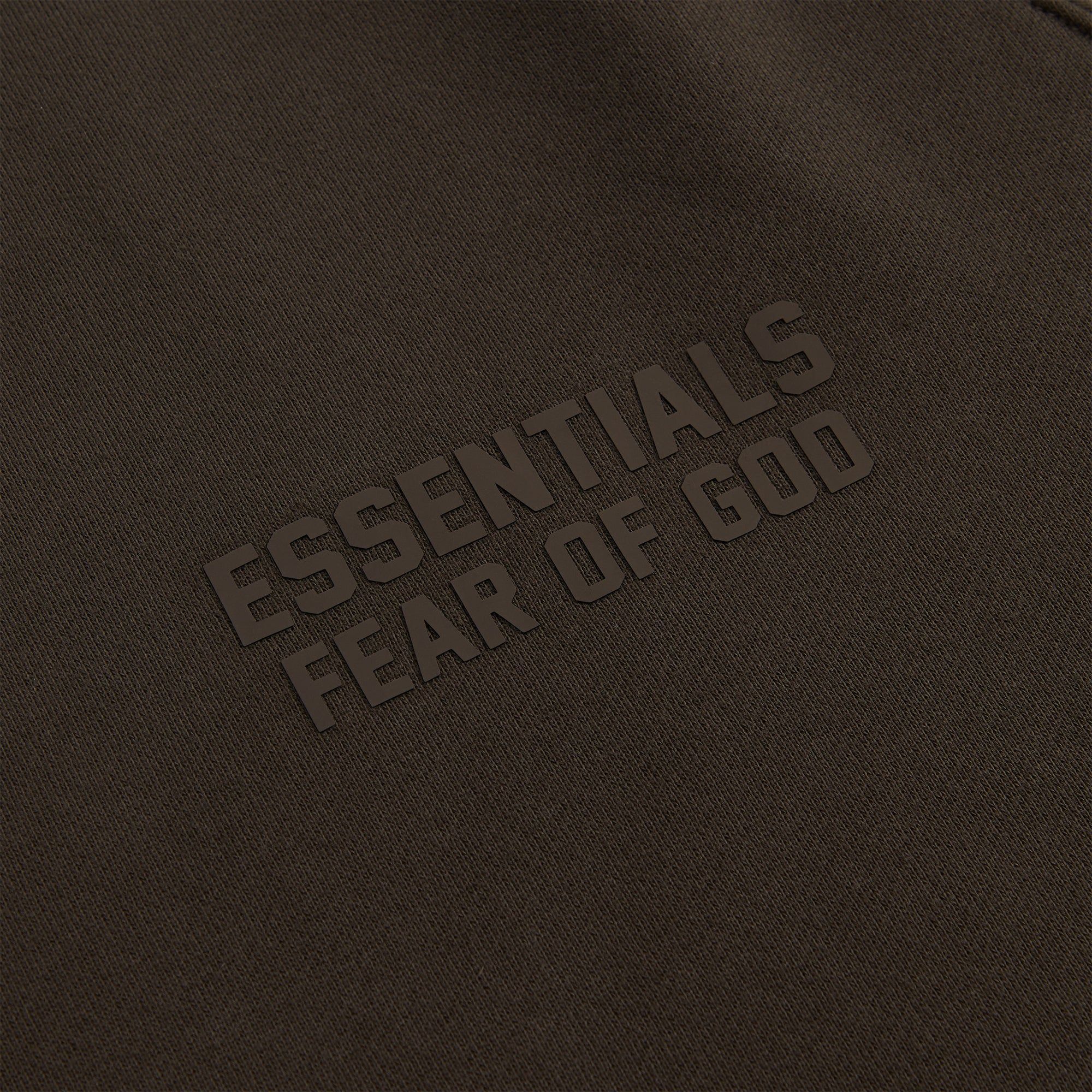 Essentials Fleece Crewneck Sweatshirt - Off-Black sold by Kith product image thumbnail 3