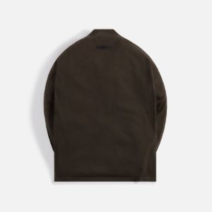 Essentials Fleece Crewneck Sweatshirt - Off-Black sold by Kith