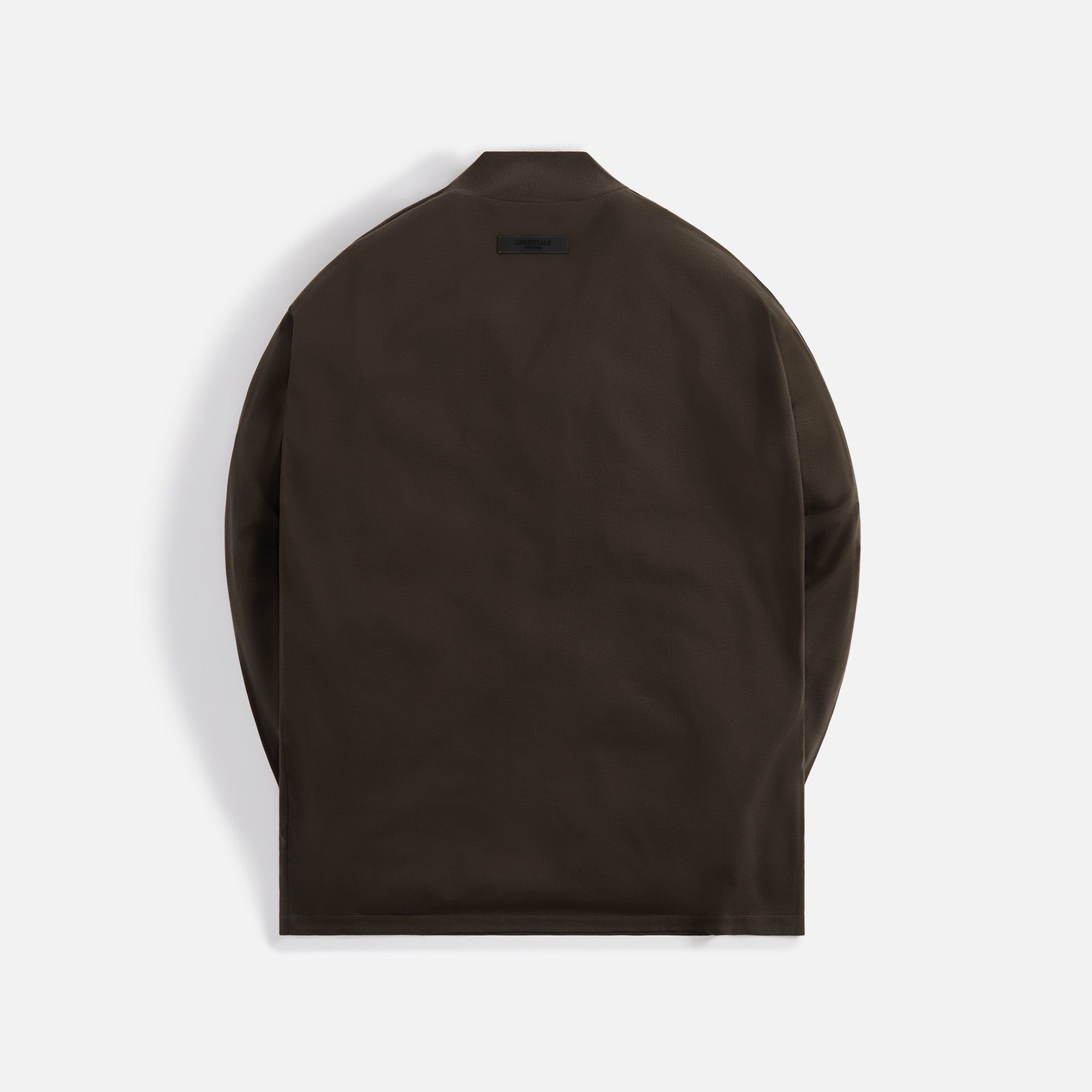 Essentials Fleece Crewneck Sweatshirt - Off-Black sold by Kith product image thumbnail 2