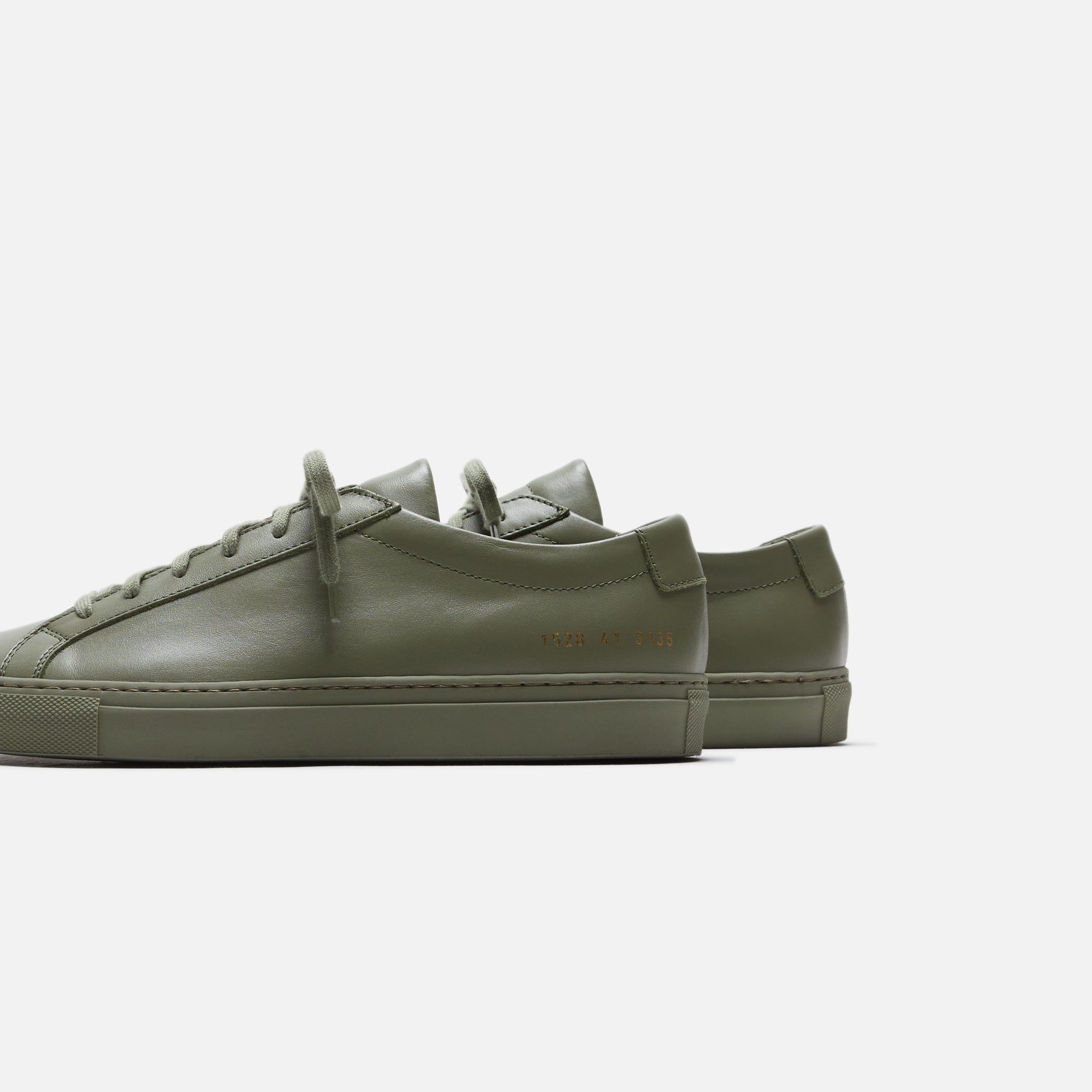 Common Projects Orginal Achilles Low - Moss sold by Kith product image thumbnail 3