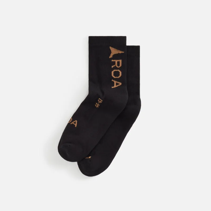 ROA Socks - Black sold by Kith