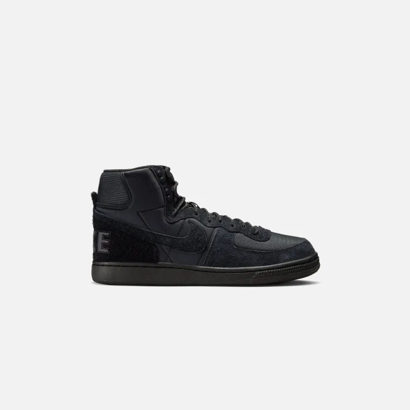 Nike Terminator High SE - Black / Black / Black sold by Kith