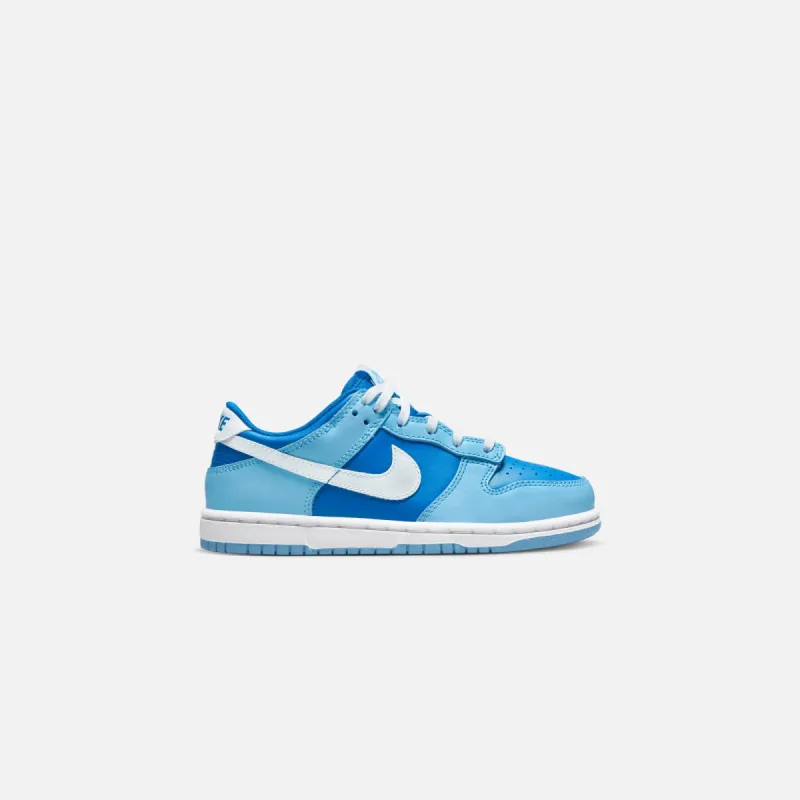 Nike PS Dunk Low Retro QS - Flash / White Argon Blue sold by Kith