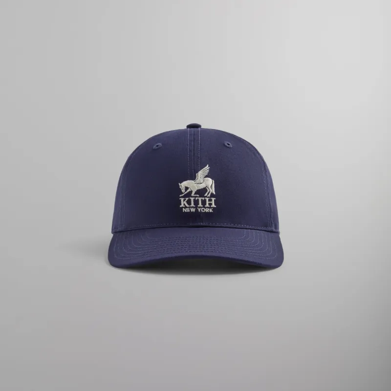 KITH 23aw Cotton Twill Pegasus Cap ネイビー KITH 23aw Cotton Twill Pegasus Cap ネイビー - メルカリ