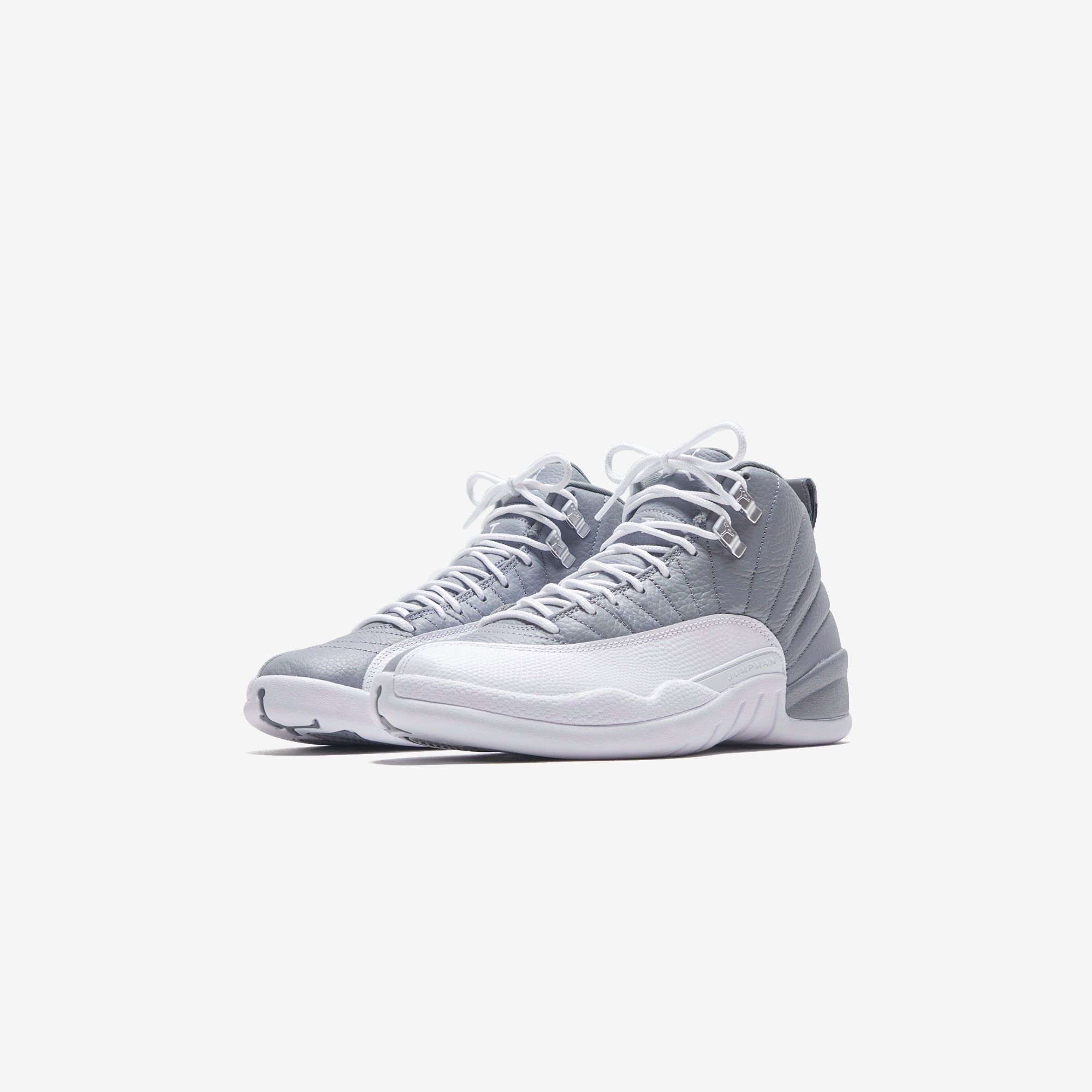 Nike Air Jordan 12 Retro - Stealth / White / Cool Grey sold by Kith product image thumbnail 2