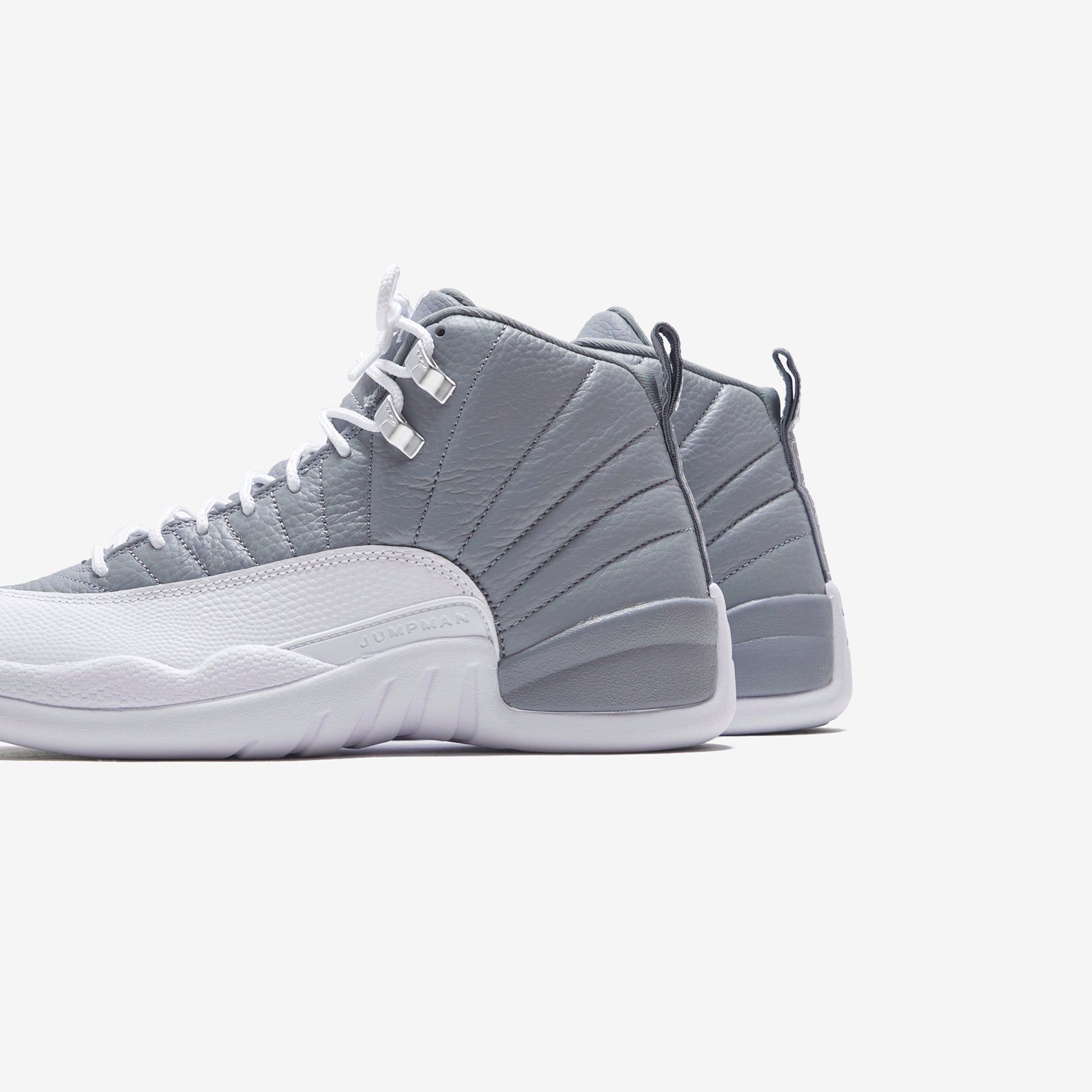 Nike Air Jordan 12 Retro - Stealth / White / Cool Grey sold by Kith product image thumbnail 3