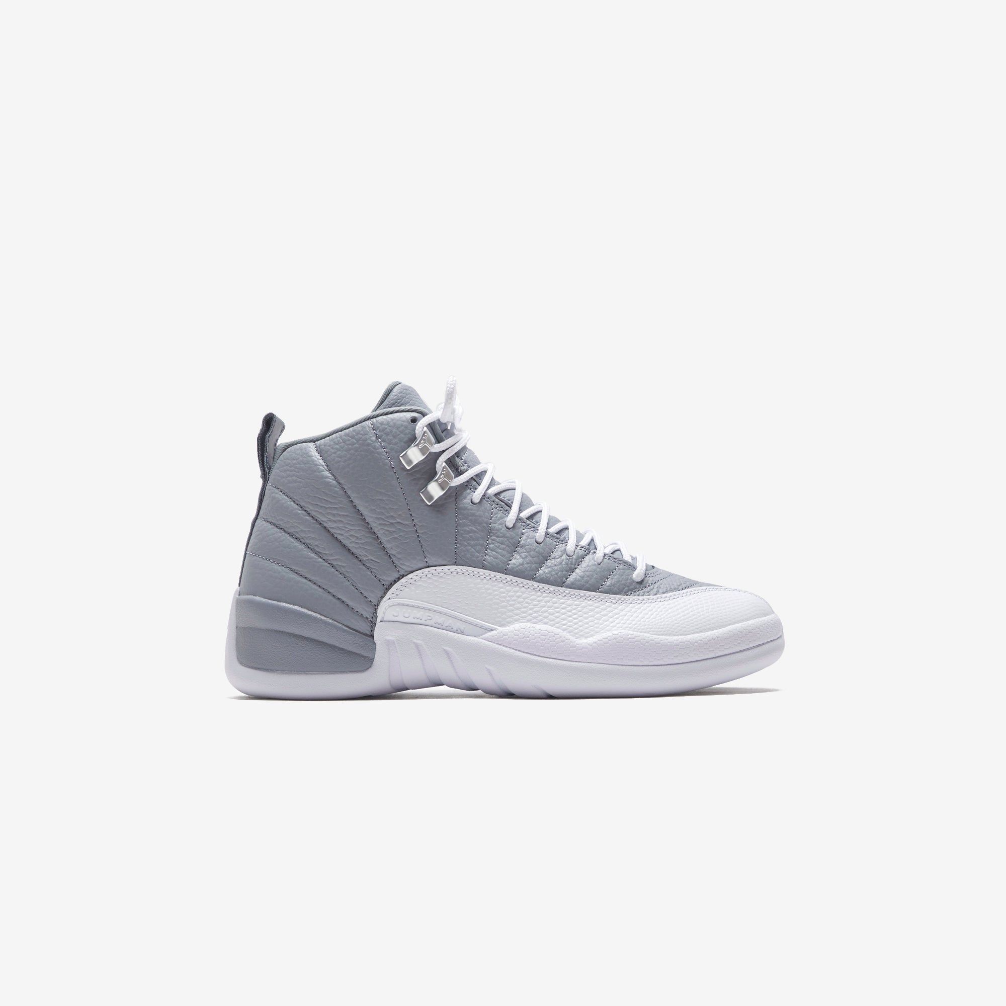Nike Air Jordan 12 Retro - Stealth / White / Cool Grey sold by Kith