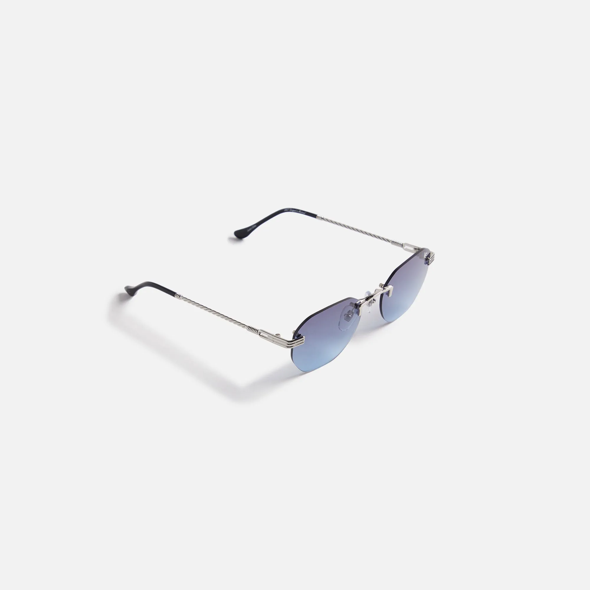 Vintage Frames Detroit Player Drill Mount 24Kt White Gold - Grape Blue sold by Kith product image thumbnail 2