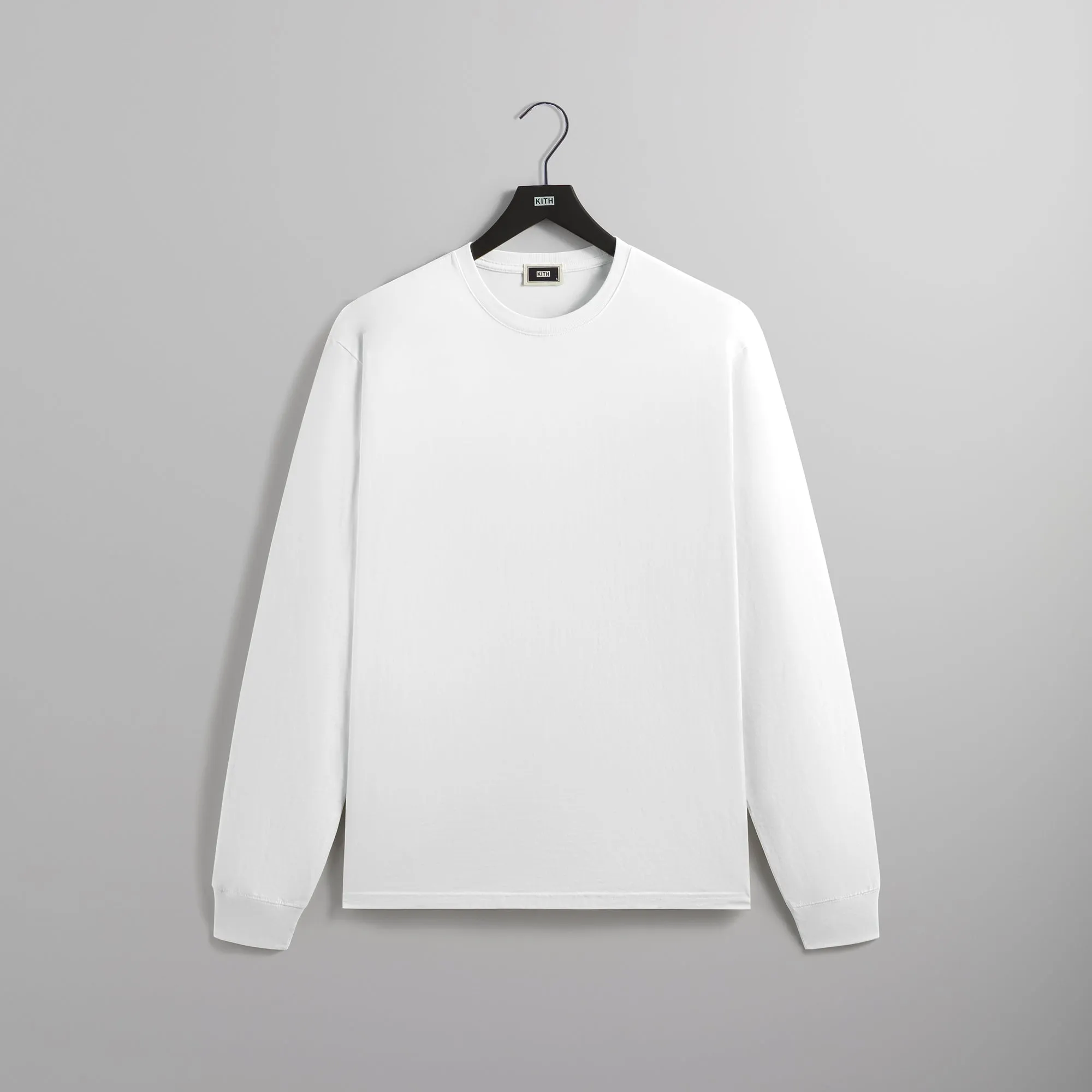 Kith Long Sleeve Vintage Tee - White sold by Kith