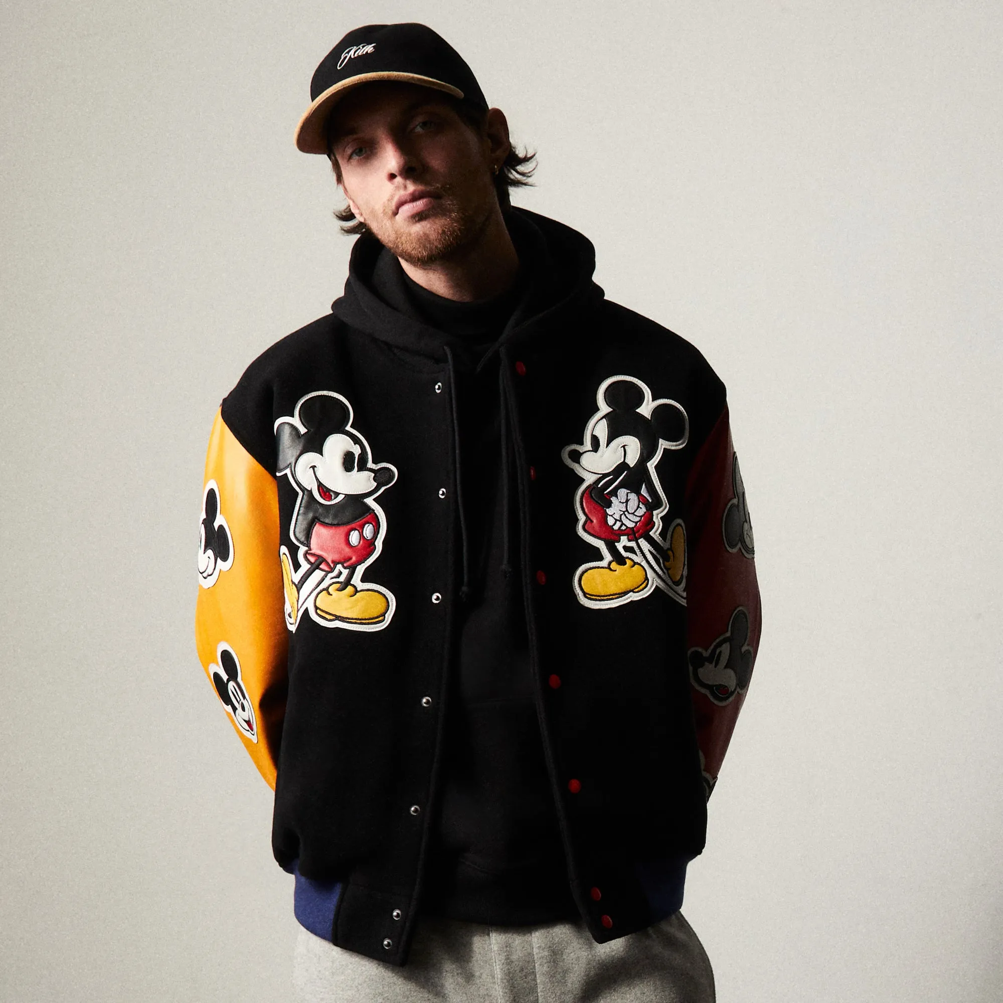 ジャケット・アウター Kith Mickey & Friends Varsity Jacket Kith x Disney Baby Mickey & Friends Wool Varsity Jacket