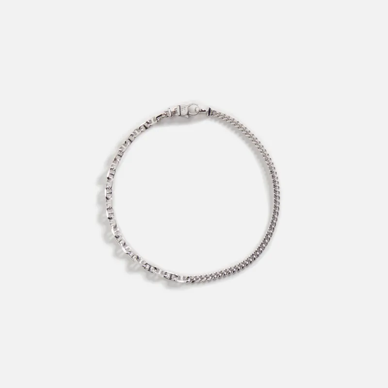 Tom Wood Rue Bracelet 925 Sterling Silver 8.3 - Silver sold by Kith