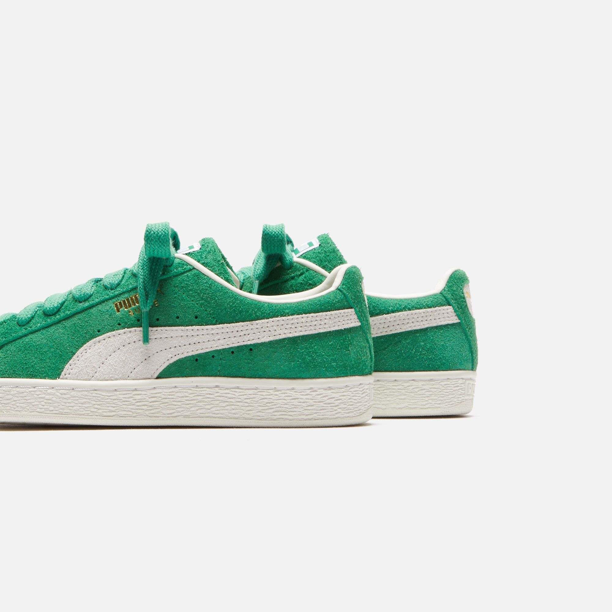 Puma Suede Fat Lace - Archive Green / Warm White sold by Kith product image thumbnail 3