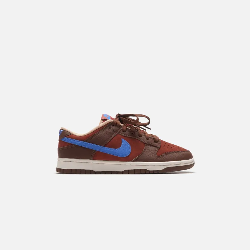 Nike Dunk Low Retro PRM - Cacao Wow / Comet Blue / Mars Stone / Phantom sold by Kith