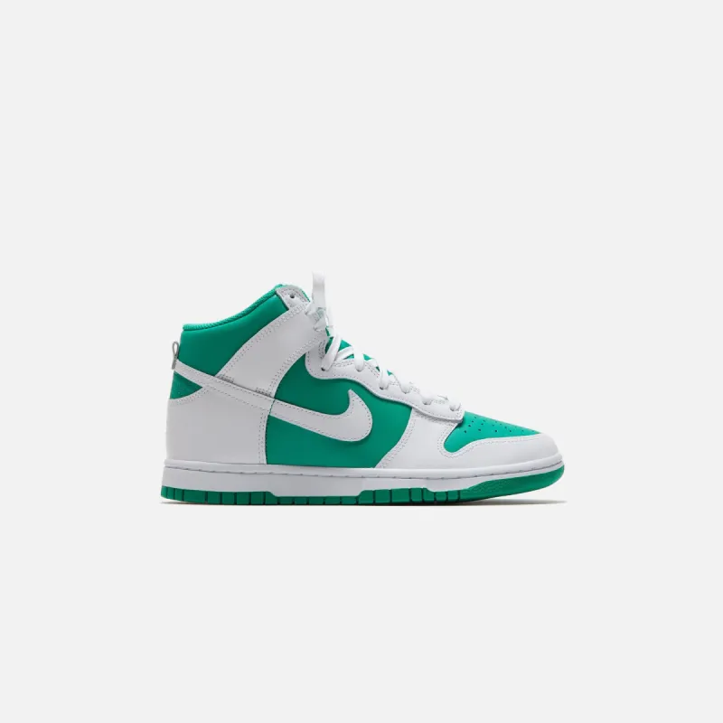 Nike Dunk High Retro BTTYS - Pine Green / White sold by Kith