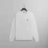 Kith Long Sleeve LAX Tee - White sold by Kith