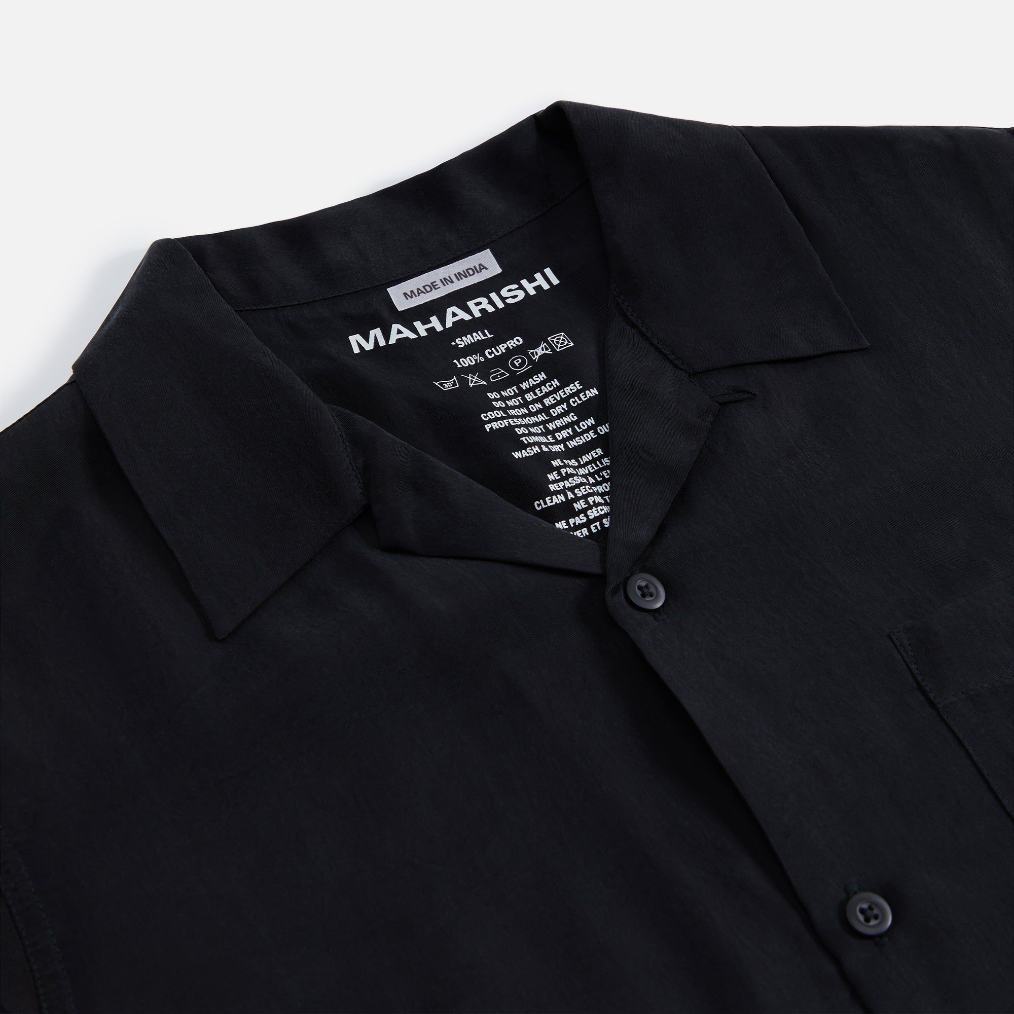Maharishi Thai Dragon Summer Shirt - Black sold by Kith product image thumbnail 3