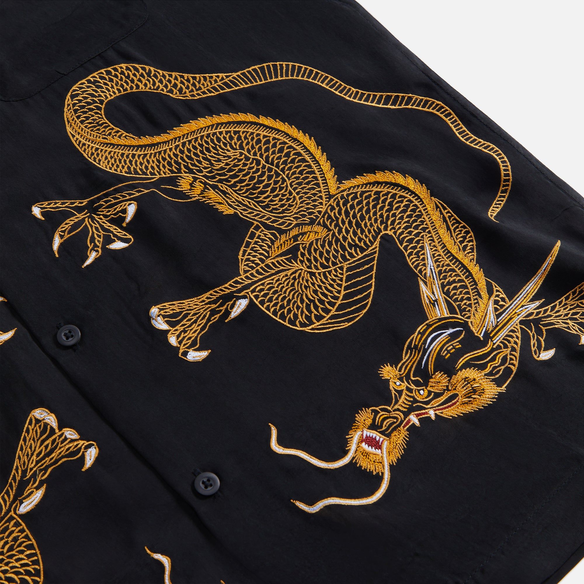 Maharishi Thai Dragon Summer Shirt - Black sold by Kith product image thumbnail 4