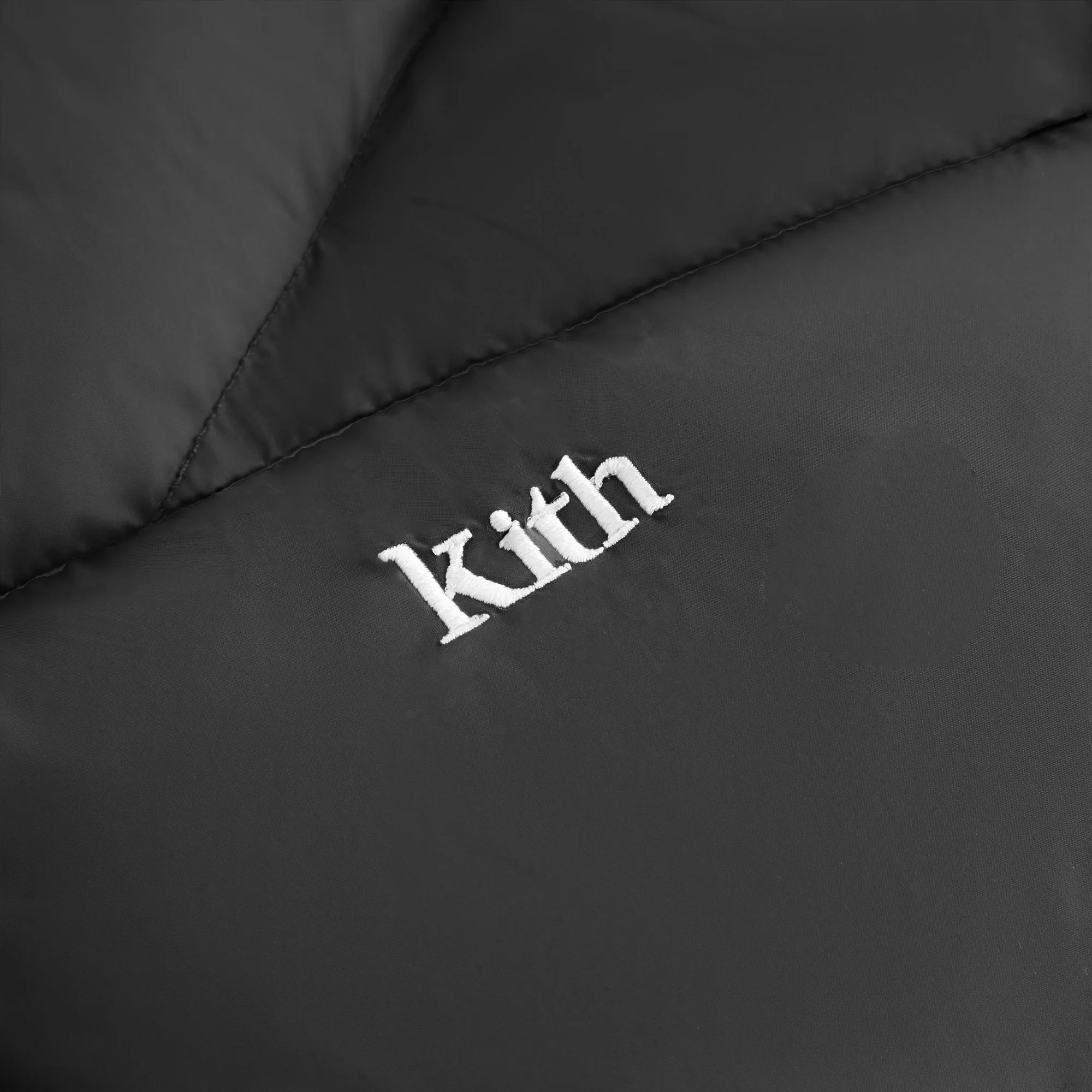 Kith Women Corey Hooded Nylon Puffer - Black sold by Kith product image thumbnail 5