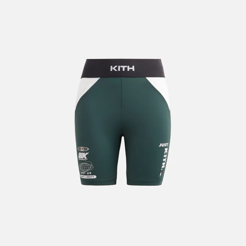 Kith Women Lana Panelled Biker Short - Stadium sold by Kith
