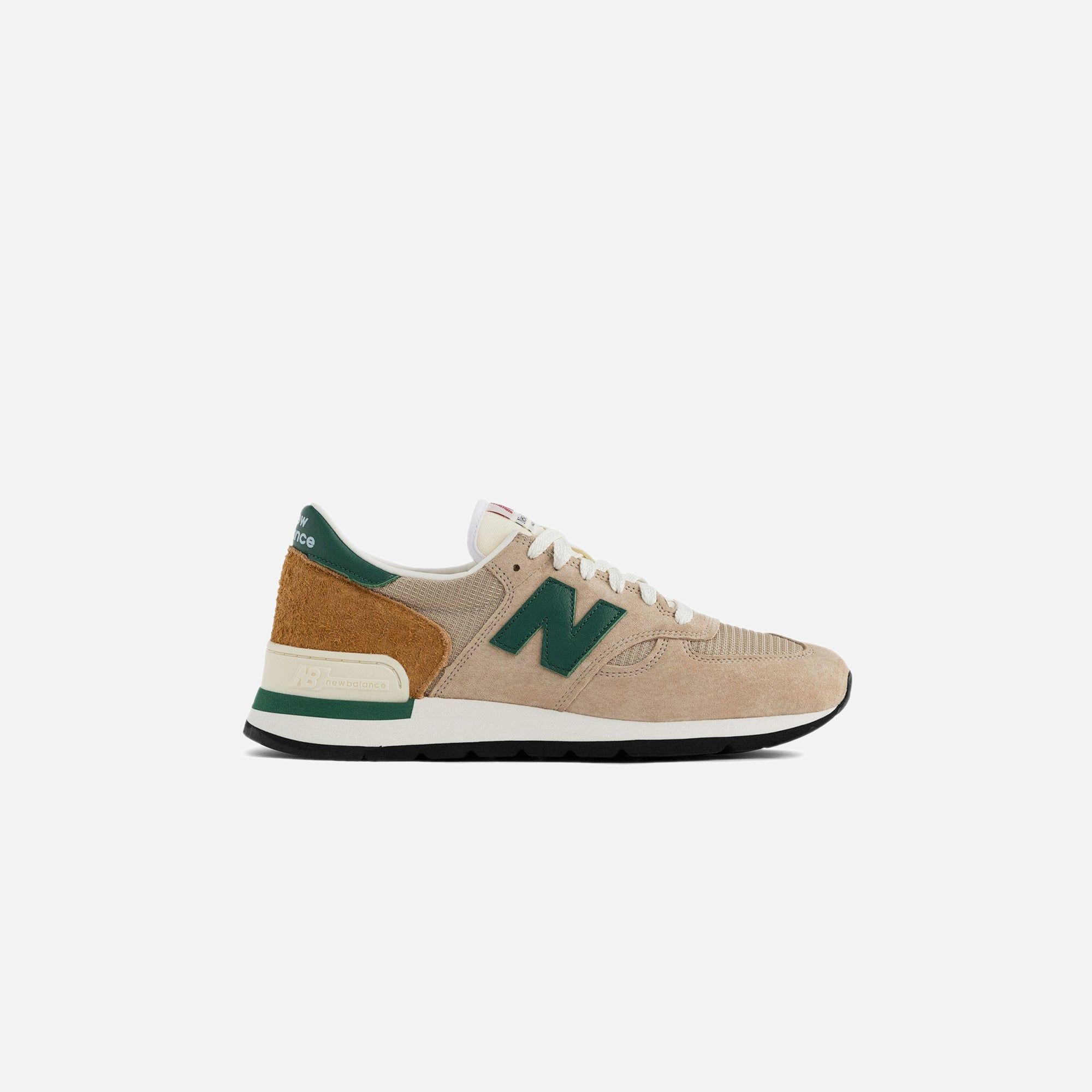 New Balance Made in USA 990 v1 - Tan / Green sold by Kith