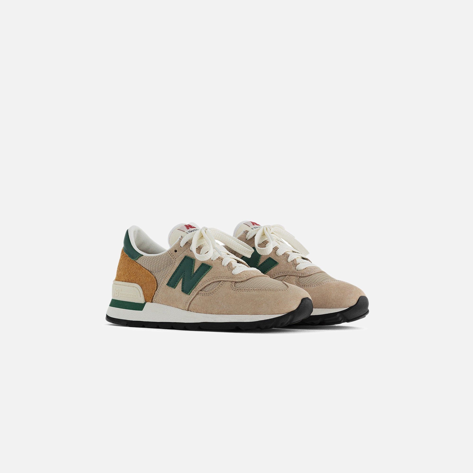 New Balance Made in USA 990 v1 - Tan / Green sold by Kith product image thumbnail 2