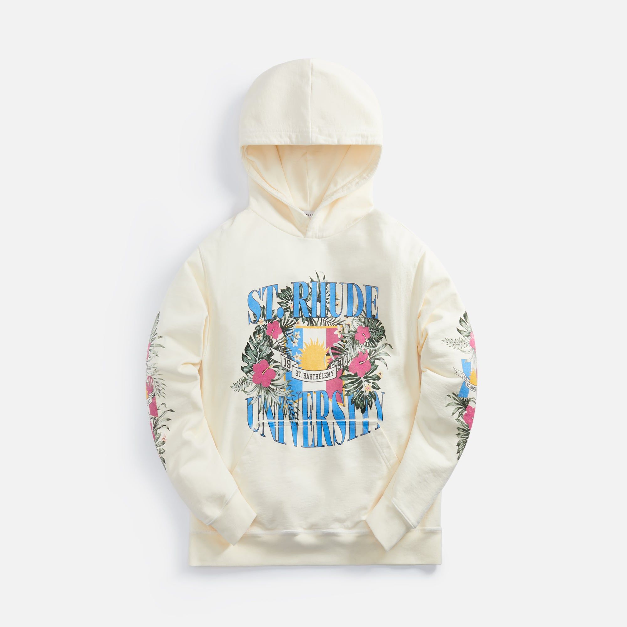 Rhude St. Rhude University Hoodie - White sold by Kith