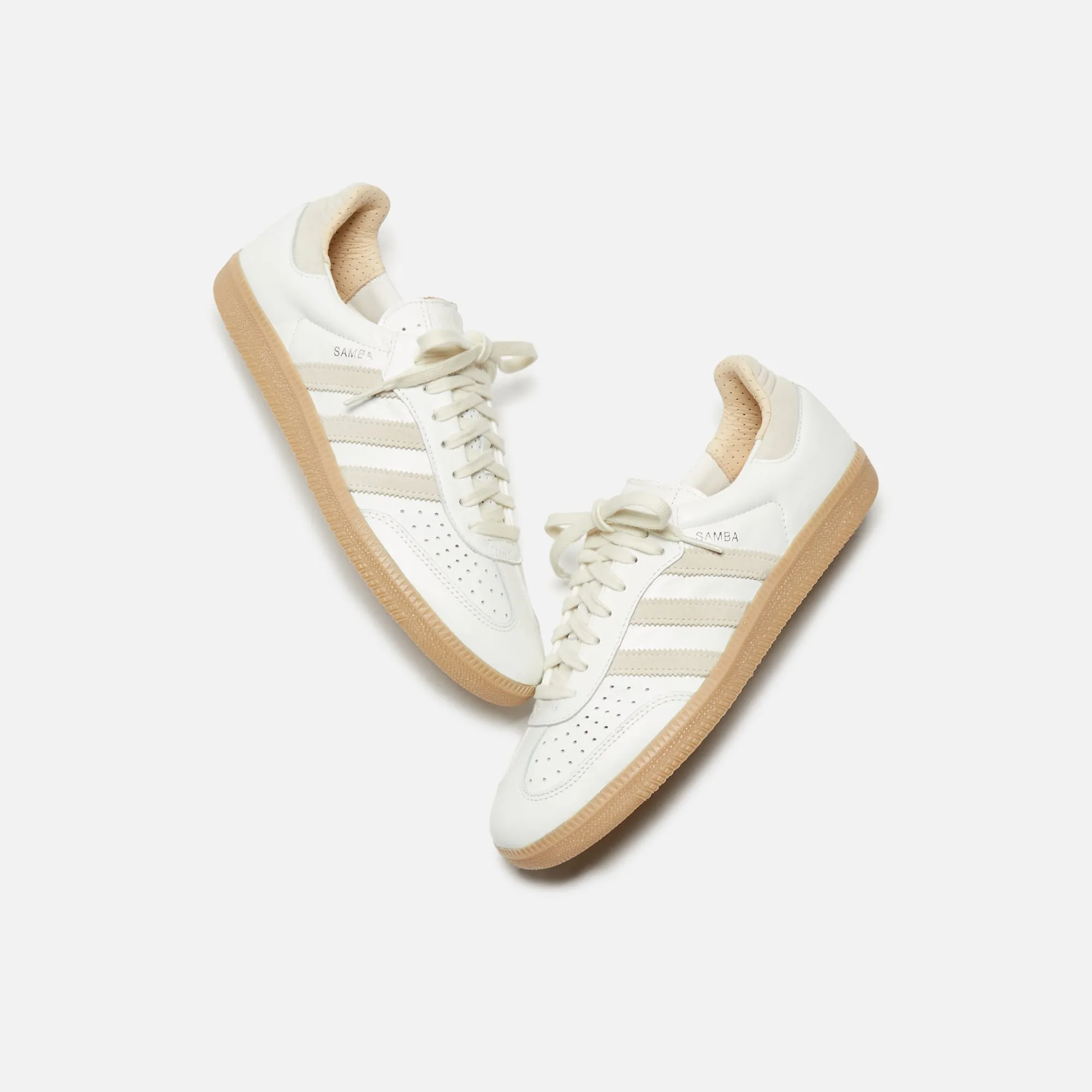 adidas Samba OG - White / Wonder White / Magic Beige sold by Kith product image thumbnail 4