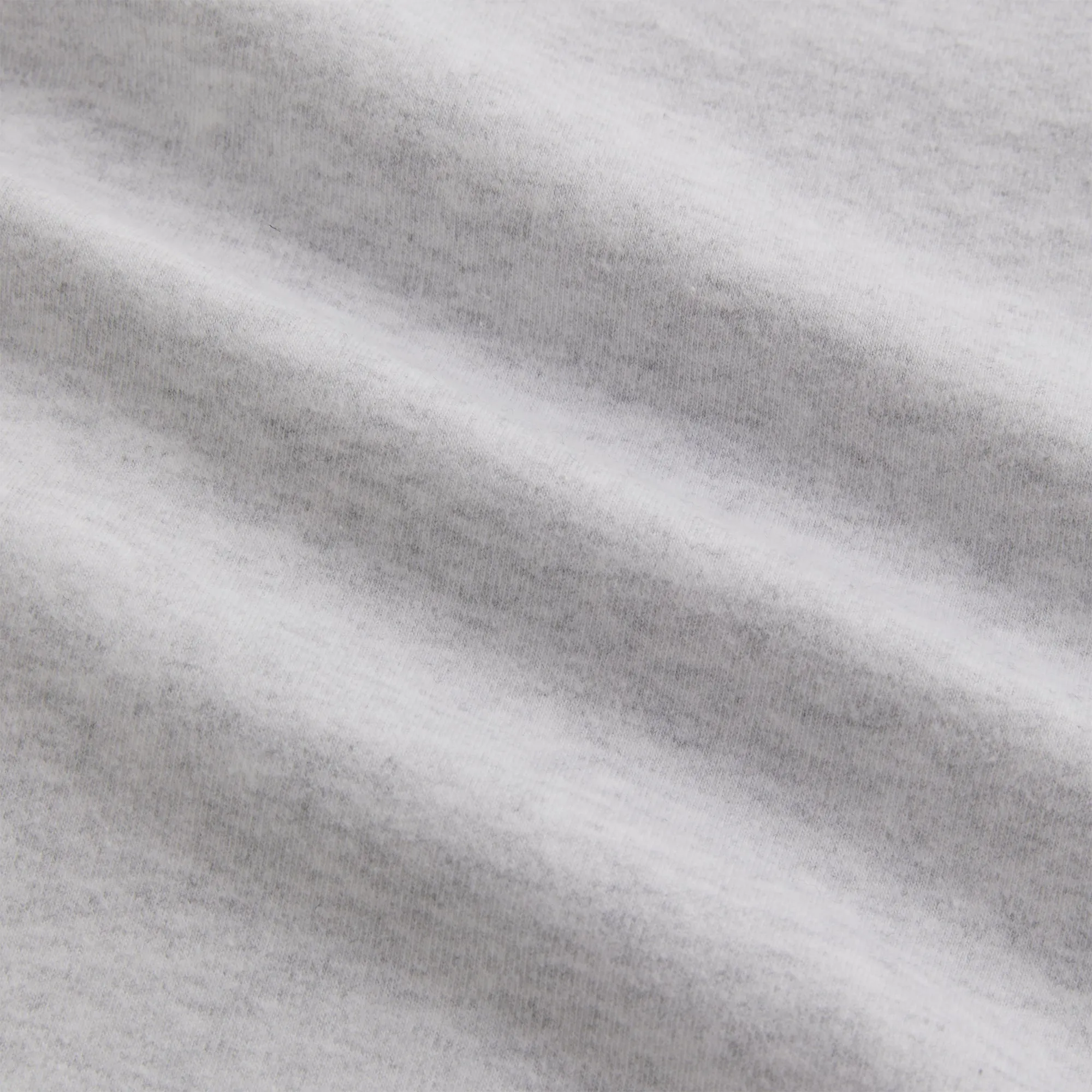 Kith Interlock Williams V Full Zip Hoodie - Light Heather Grey sold by Kith product image thumbnail 4