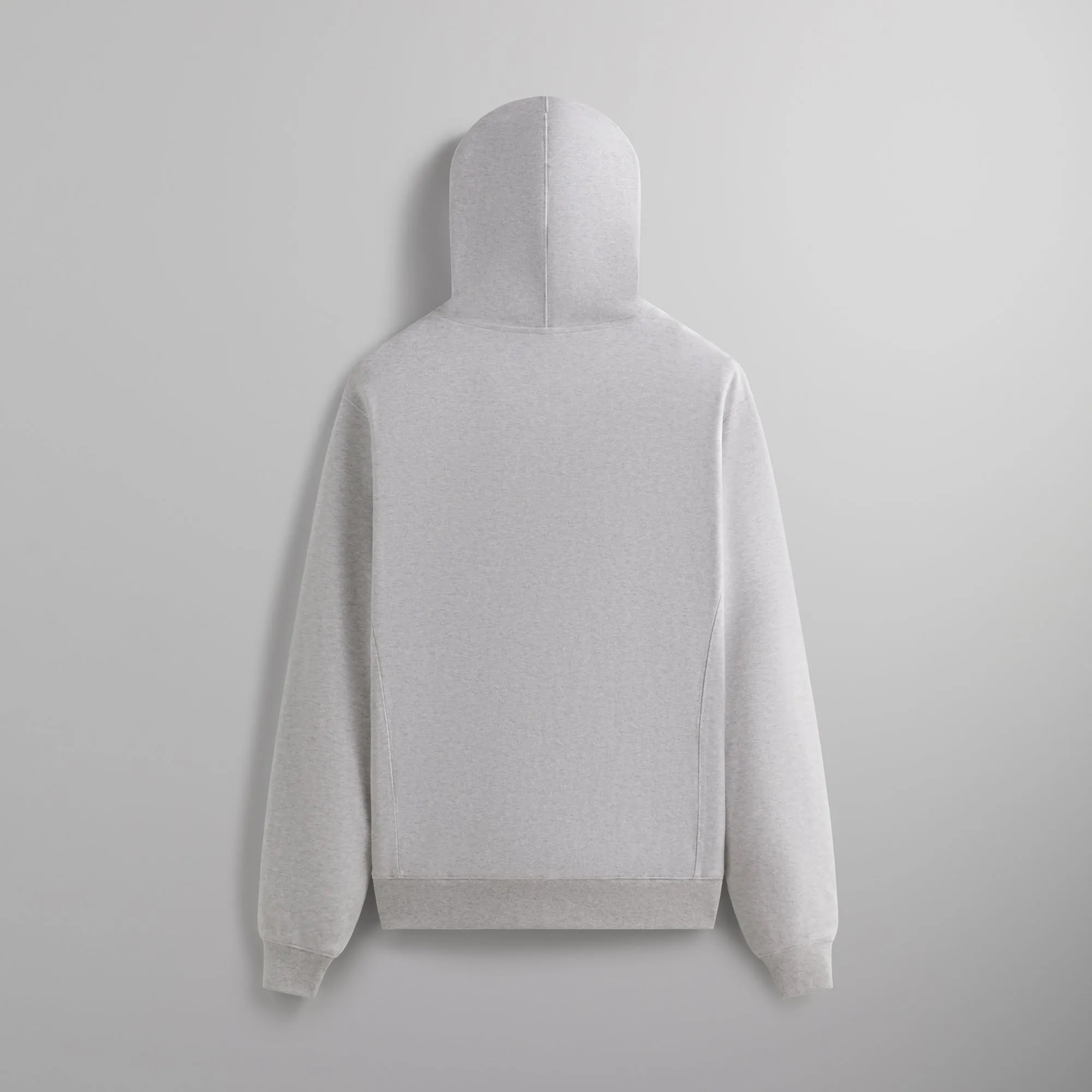 Kith Interlock Williams V Full Zip Hoodie - Light Heather Grey sold by Kith product image thumbnail 2