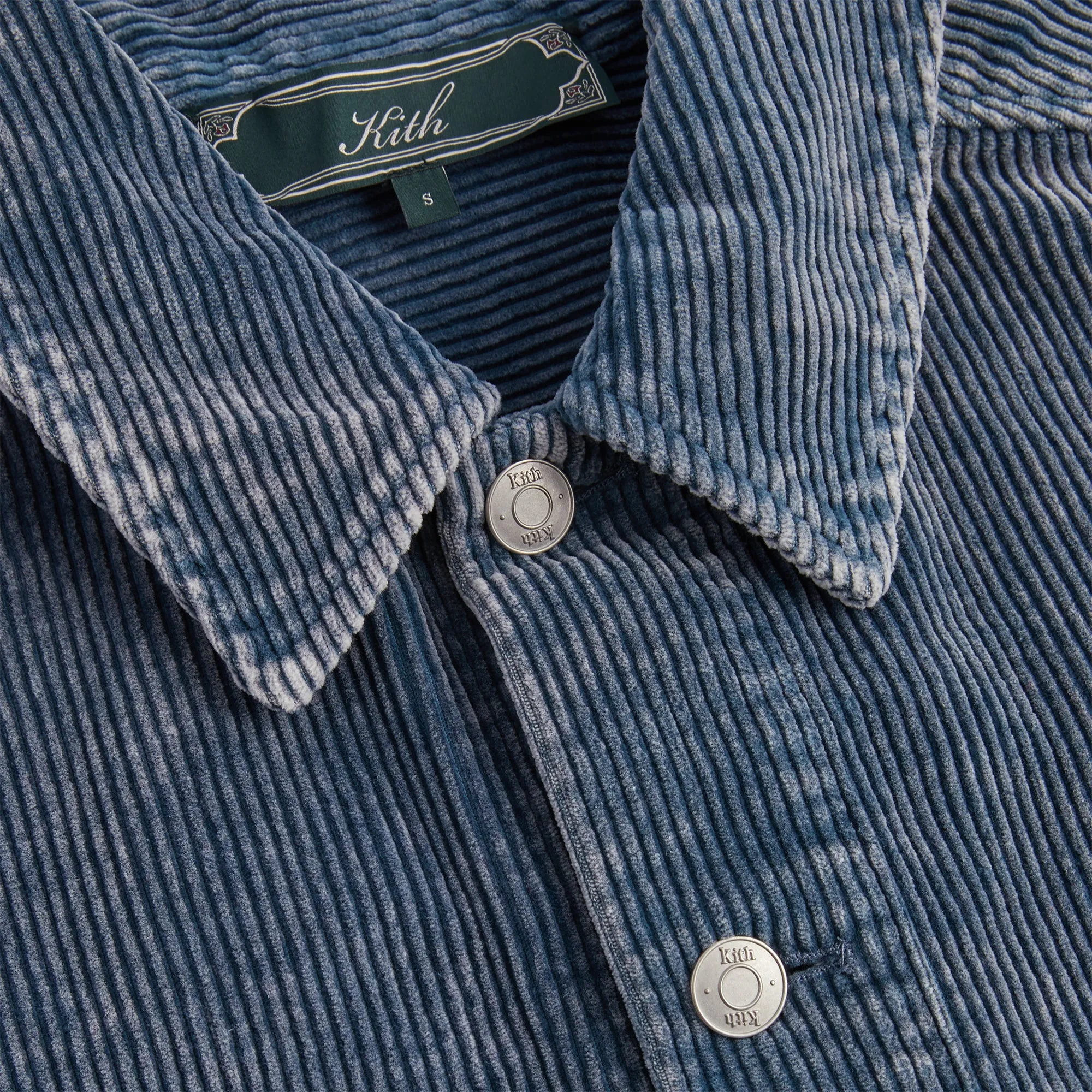Kith Rowan Cord Shirt Jacket - Anchor | Parallel