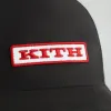 Kith Microsuede Nolan Trucker Cap - Black sold by Kith