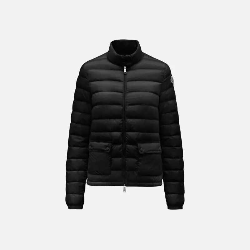 Moncler Lans Short Down Jacket - Black sold by Kith
